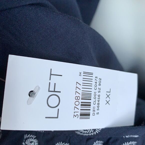 Loft Shell Button Swing Cami - Picture 6 of 7